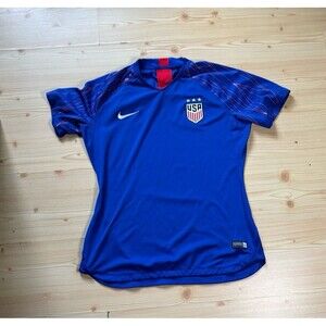 United States Womens National Soccer Pre Match Warm Up Kit Jersey Size L 2019
